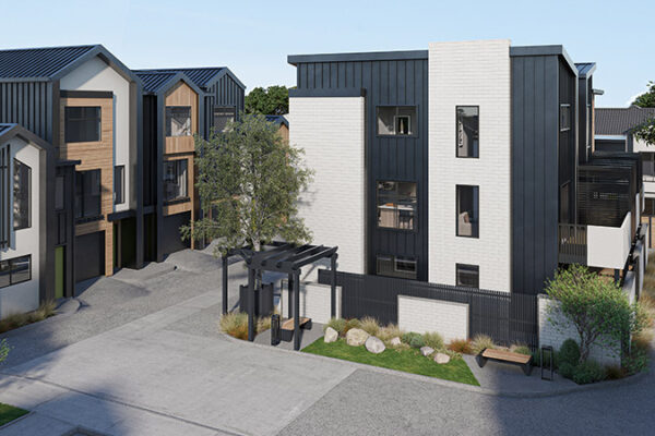 3 Storey Marina Grove development render