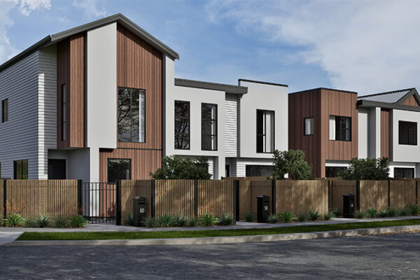 Two/Three Storey development render