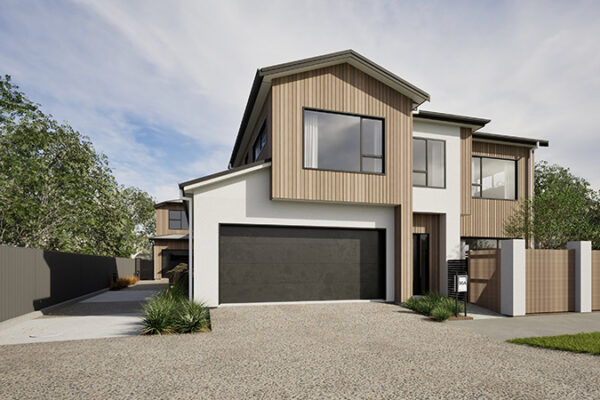 Two/Three Storey development render