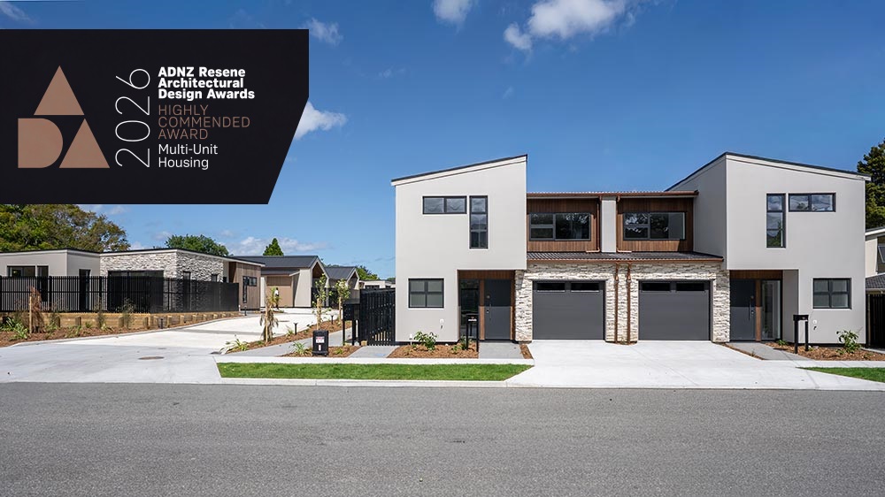 Ngārara Villas completed - ADNZ award Ngārara Villas completed - ADNZ award